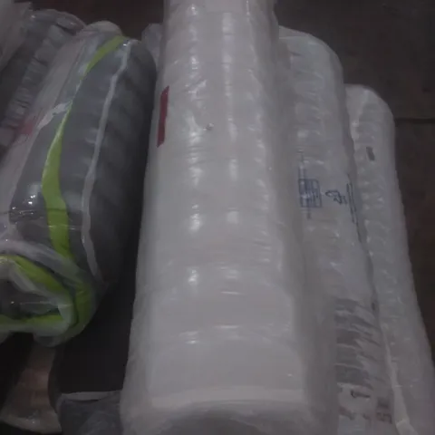 QUALITY BAGGED ROLLED 4'6" DOUBLE OPEN COIL MATTRESS