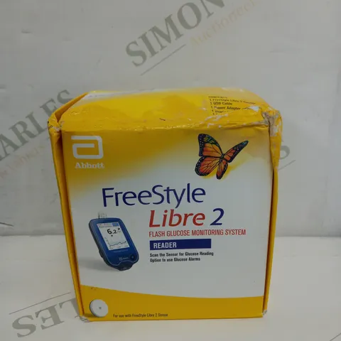 FREESTYLE LIBRE READER 2 NEW VERSION GLUCOSE MONITOR