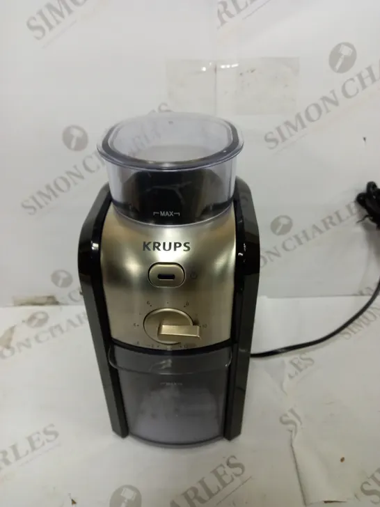 KRUPS EXPERT BURR GRINDER FOR COFFEE BEANS