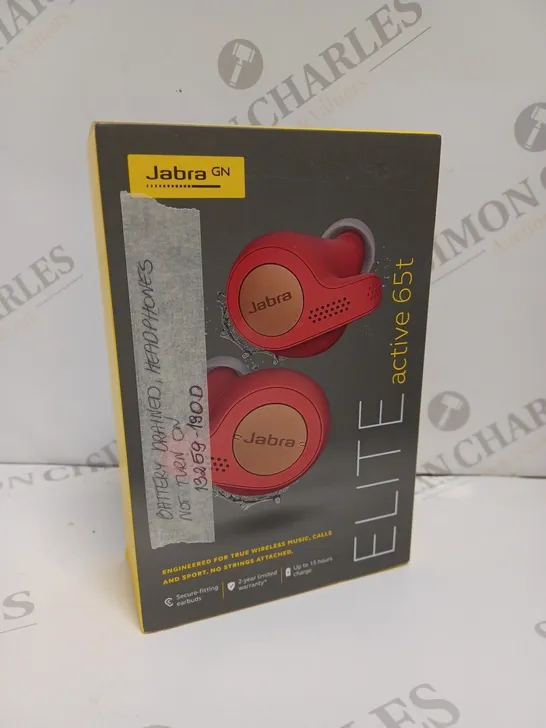 BOXED JABRA ELITE ACTIVE 65T EARBUDS