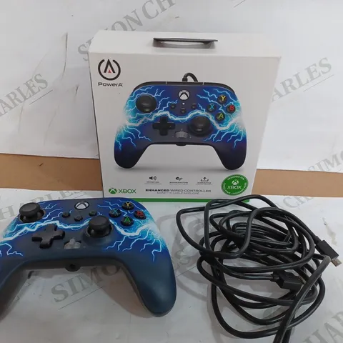 BOXED POWER A XBOX ENHANCED WIRED CONTROLLER