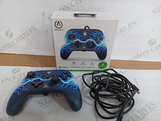 BOXED POWER A XBOX ENHANCED WIRED CONTROLLER