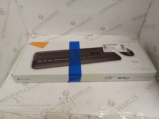 MICROSOFT WIRELESS 2000 DESKTOP - KEYBOARD AND MOUSE COMBO