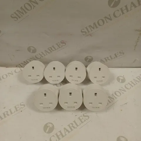 LOT OF 7 TECKIN SMART HOME PLUGS 