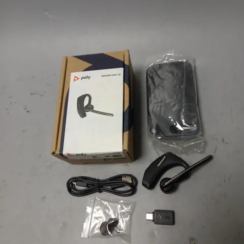 BOXED POLY VOYAGER 5200 UC BLUETOOTH HEADSET