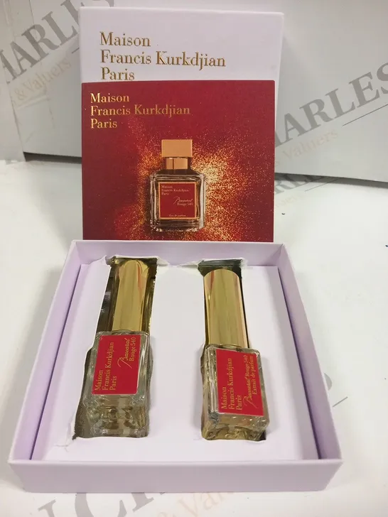 BOXED MAISON FRANCIS KURKDJIAN PARIS TRAVEL BOTTLES