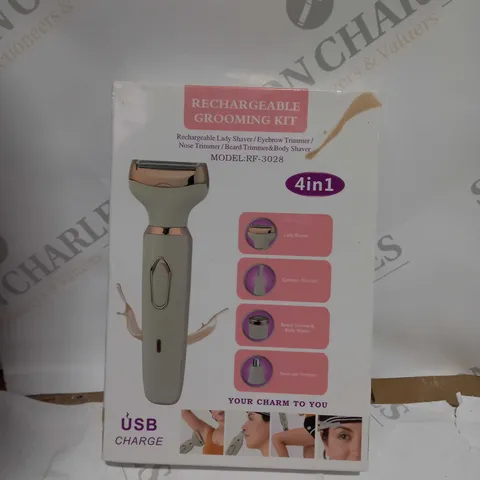 RECHARGEABLE 4 IN 1 GROOMING KIT