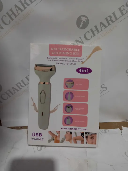 RECHARGEABLE 4 IN 1 GROOMING KIT