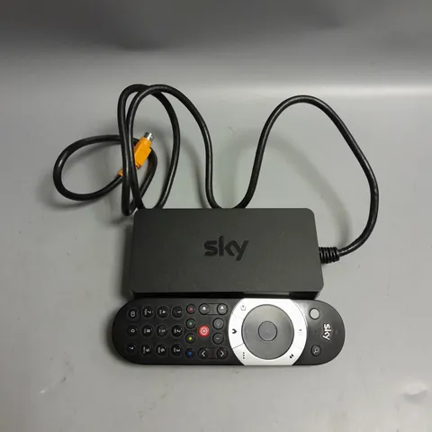 BOXED SKY TV REMOTE AND POWER SUPPLY