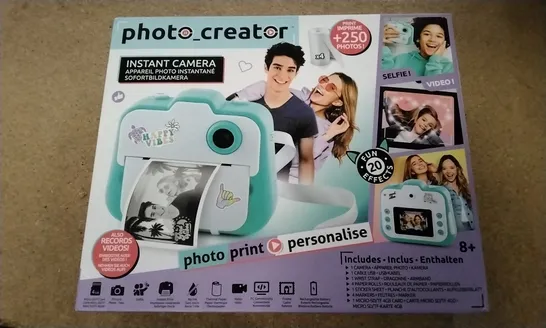 STUDIO CREATOR PHOTO CREATOR INSTANT CAMERA RRP £69.99