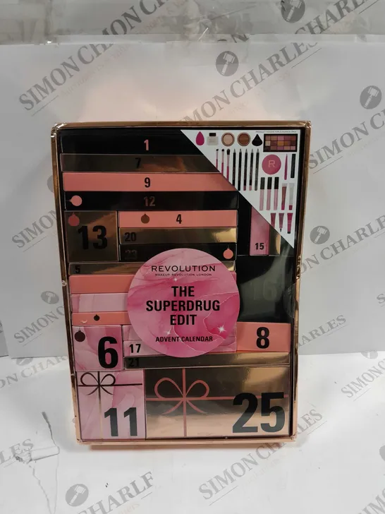 BOXED REVOLUTION THE SUPERDRUG EDIT ADVENT CALENDAR 