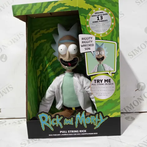 RICK AND MORTY PULL STRING RICK