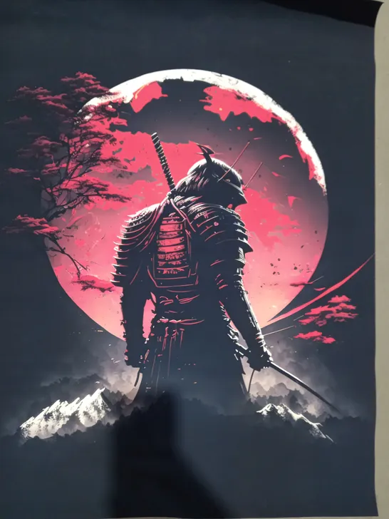 COLLECTION OF 3 STYLISH JAPANESE SAMURAI ART PRINTS