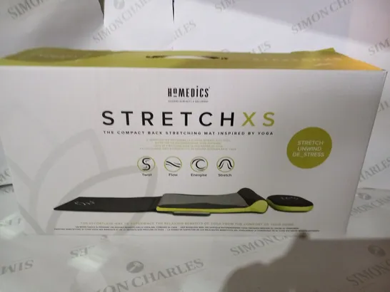 BOXED HOMEDICS STRETCH XS THE COMPACT BACK STRETCHING MAT INSPIRED BY YOGA TYM-500-EU