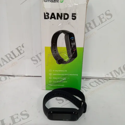 BOXED AMAZFIT BAND 5 SMART BAND/FITNESS TRACKERS WITH VOICE ASSISTANT 