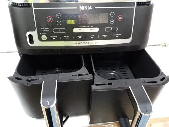 BOXED NINJA FOODI MAX DUAL ZONE 9.5L AIR FRYER AF451UK