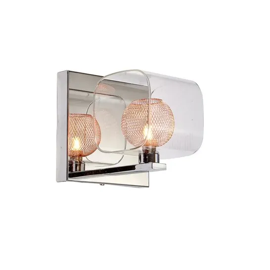 BOXED KAPPLER CHROME ARMED SCONCE 