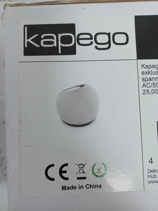 BOXED KAPEGO WALL MOUNTED 1-LIGHT UP DOWNLIGHT OSANO II CONCRETE