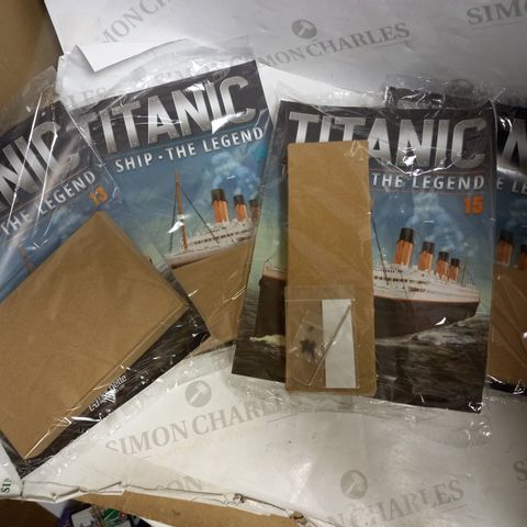 TITANIC MAGAZINE, EDITIONS 13, 14, 15 & 16