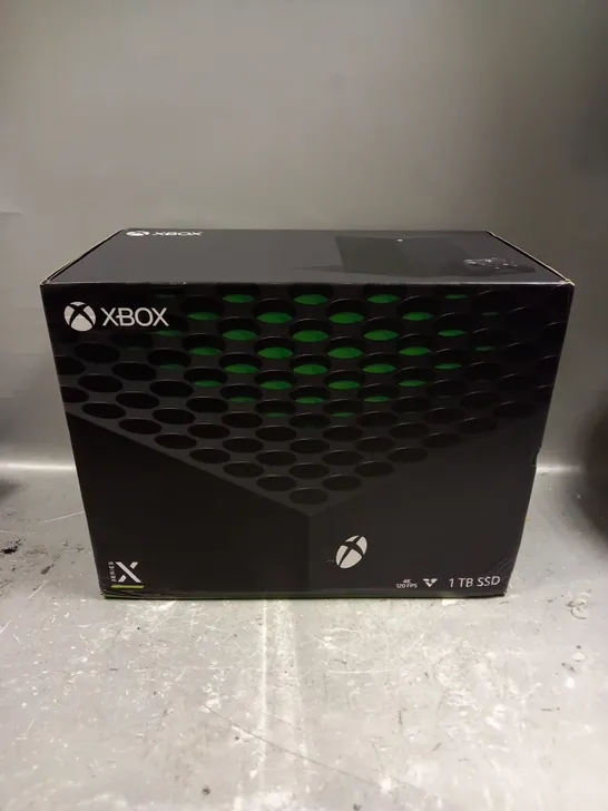 SEALED XBOX SERIES X CONSOLE 1 TB IN BLACK