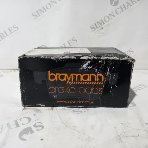 BOXED AND SEALED BRAYMANN BRAKE PADS BBP0602
