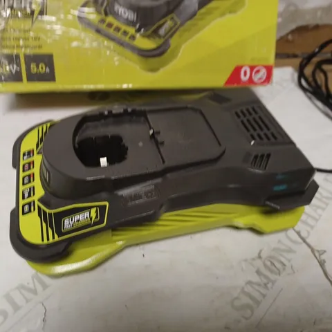 RYOBI-ONE+ 18V SUPER FAST CHARGER