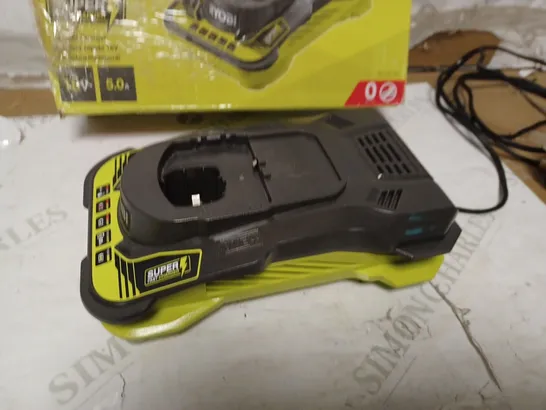 RYOBI-ONE+ 18V SUPER FAST CHARGER