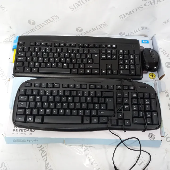MOUSE COMBO AND ASDA TECH WIRED KEYBOARD 4461772Simon Charles Auctioneers