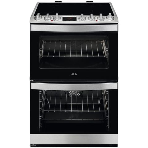 AEG CIB6731ACM 60CM DOUBLE MULTIFUNCTION OVEN ELECTRIC COOKER WITH INDUCTION HOB 