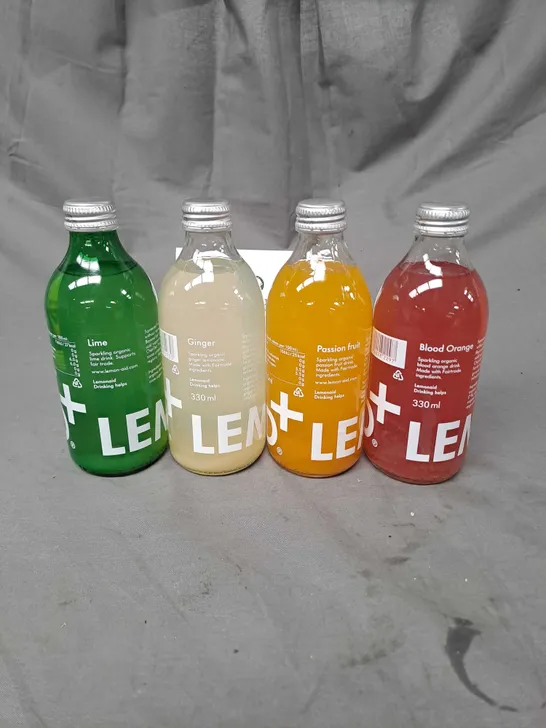 BOX OF 12 LEMONAID DRINKS IN ASSORTED FLAVOURS 330ML