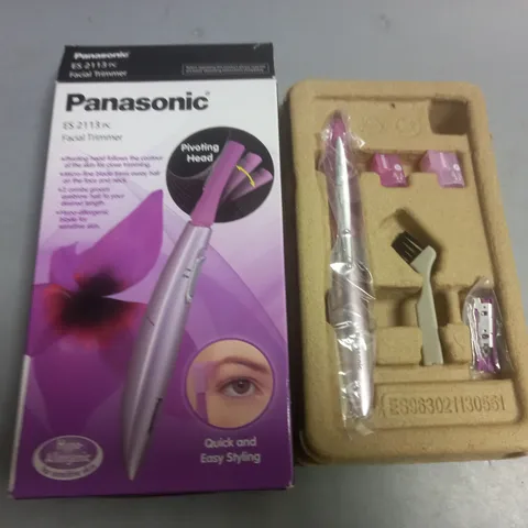 PANASONIC FACIAL TRIMMER - PINK