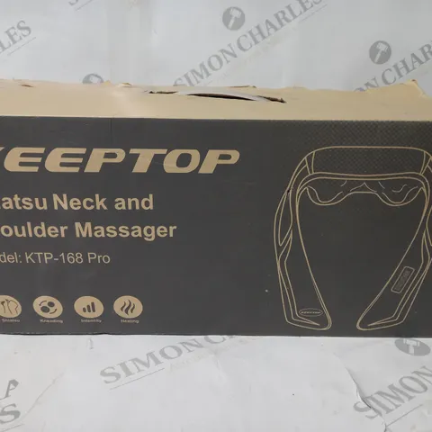 BOXED KEEPTOP SHIASU NECK AND SHOULDER MASSAGER