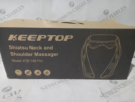 BOXED KEEPTOP SHIASU NECK AND SHOULDER MASSAGER