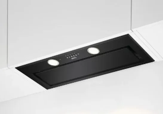 AEG DGE5861HB 80 CM CANOPY COOKER HOOD - BLACK