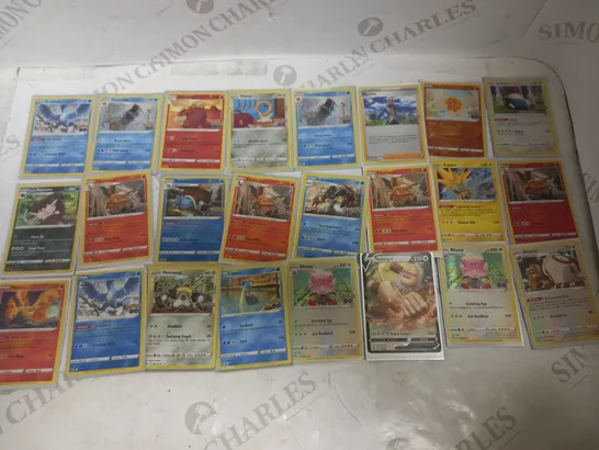 LOT OF 24 ASSORTED POKEMON CARDS