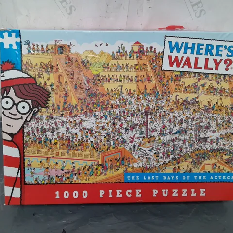 BOXED WHERE'S WALLY? THE LAST DAYS OF THE AZTECS 1000 PIECE PUZZLE