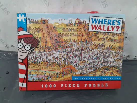 BOXED WHERE'S WALLY? THE LAST DAYS OF THE AZTECS 1000 PIECE PUZZLE