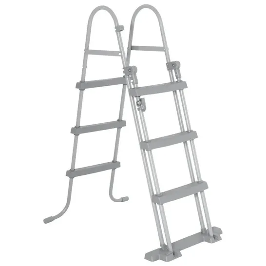 BOXED 8-STEP PLASTIC FOLDING STEP LADDER (1 BOX)