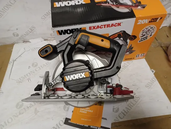 WORX WX530.9 EXACTRACK 18V 20V MAX CORDLESS CIRCULAR SAW