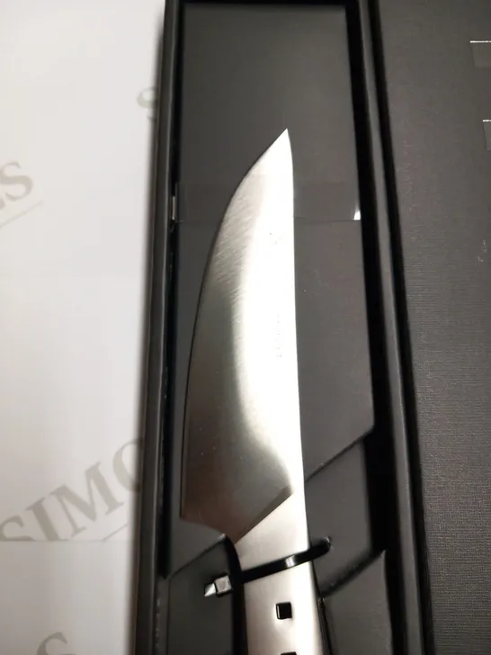 BRAND NEW BOXED SHA RA KU MONO MOLYBDENUM VANADIUM STEEL FJ-03 13CM DEBA KNIFE