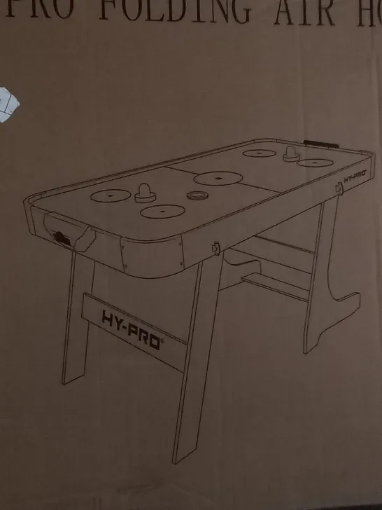 BOXED HY-PRO FOLDING AIR HOCKEY TABLE 