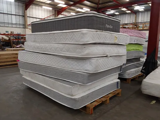 PALLET OF APPROXIMATELY 7X MATTRESS OF VARIOUS SIZES AND BRANDS 