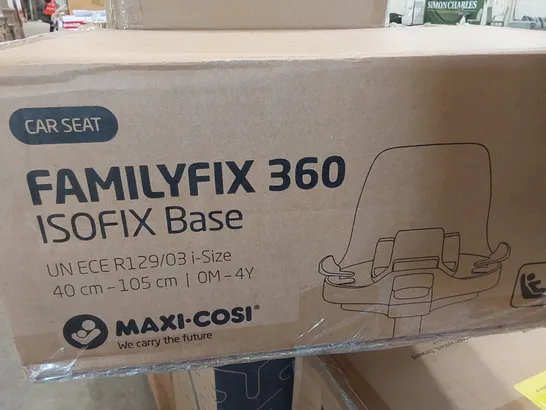 BOXED MAXI-COSI FAMILYFIX 360 ISOFIX BASE