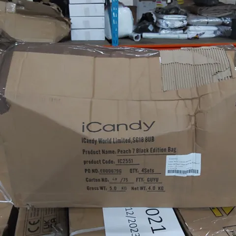 BOXED ICANDY PEACH 7 BLACK EDITION (1 BOX ONLY, MAY BE INCOMPLETE OR HAVE MISSING PIECES)