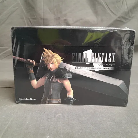 BOXED AND SEALED FINAL FANTASY TRADING CARD GAME OPUS IV