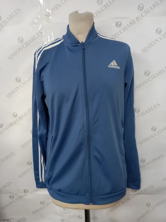 MENS BLUE ADIDAS JACKET - SIZE MEDIUM