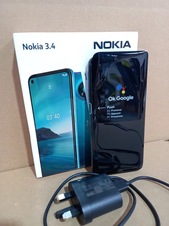 OUTLET NOKIA 3.4 ANDROID 6.4" SMARTPHONE TRIPLE CAMERA