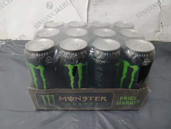 12 MONSTER ENERGY CANS (12x500ml) - COLLECTION ONLY