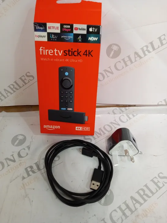 AMAZON FIRE TV STICK 4K BLACK 