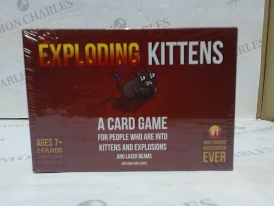 EXPLODING KITTENS CARD GAME - SEALED